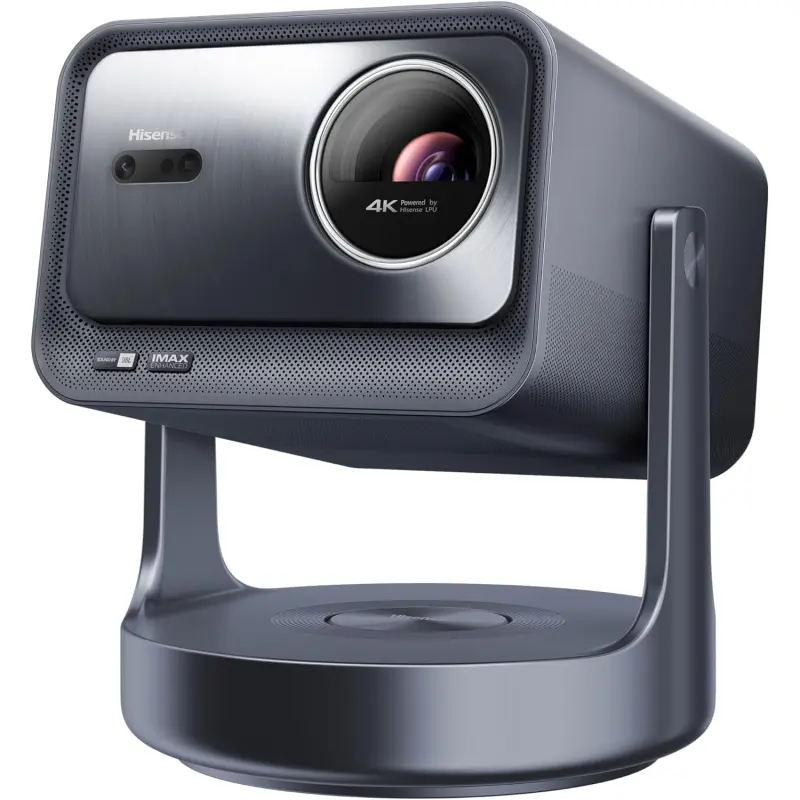 MINI PROYECTOR LÁSER TRICHROMA 4K VIDAA CON SUBWOOFER INTEGRADO C2ULTRA